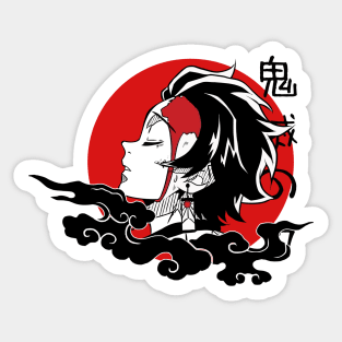 tanjiro demon slayer Sticker